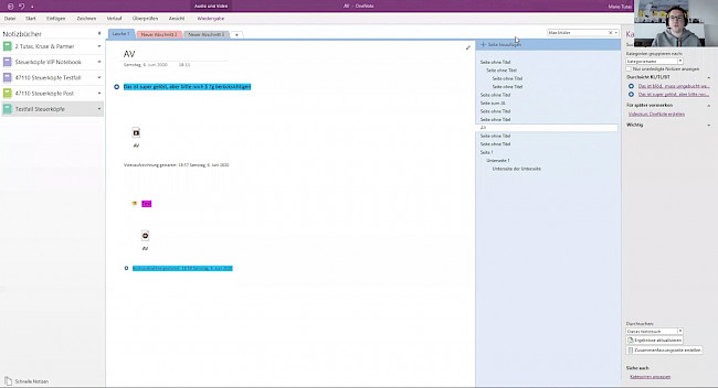 MS OneNote – Dateien einfügen
