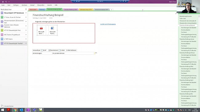 MS OneNote – OneNote-Dateien im DMS ablegen