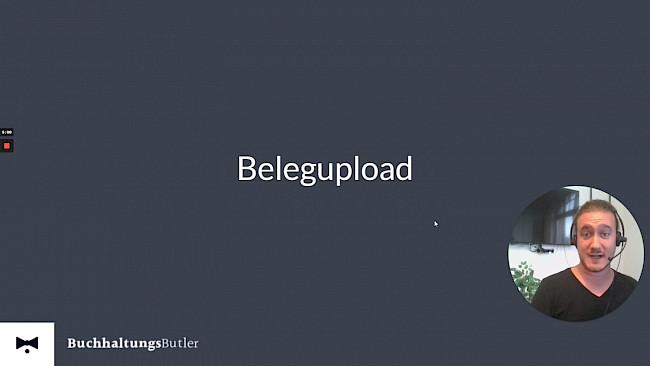 Belegupload und Verbuchung