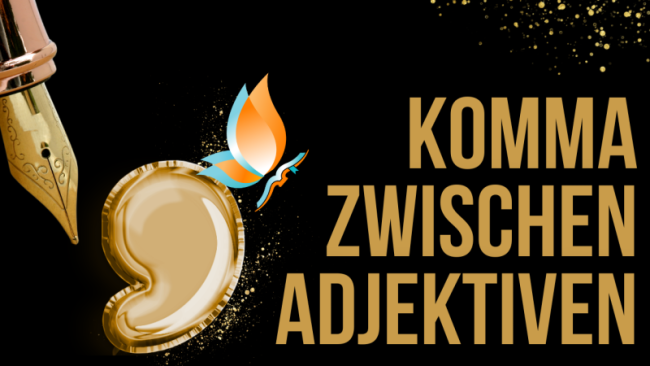 Komma zwischen Adjektiven