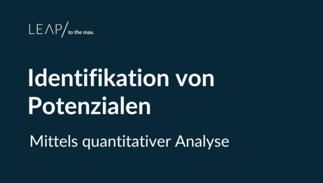 Identifikation von Potenzialen