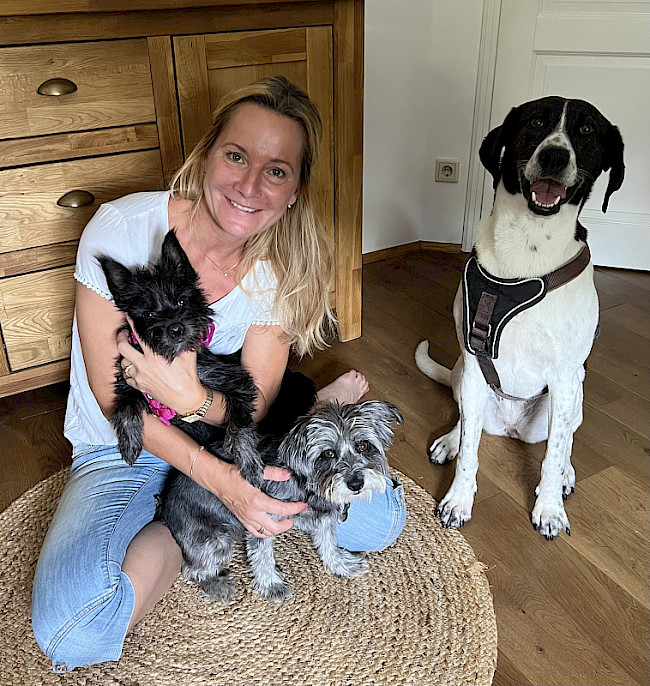 Mandy mit Cleo, Rosa und Emmy aus 01809 Dohna