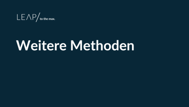 Weitere Methoden