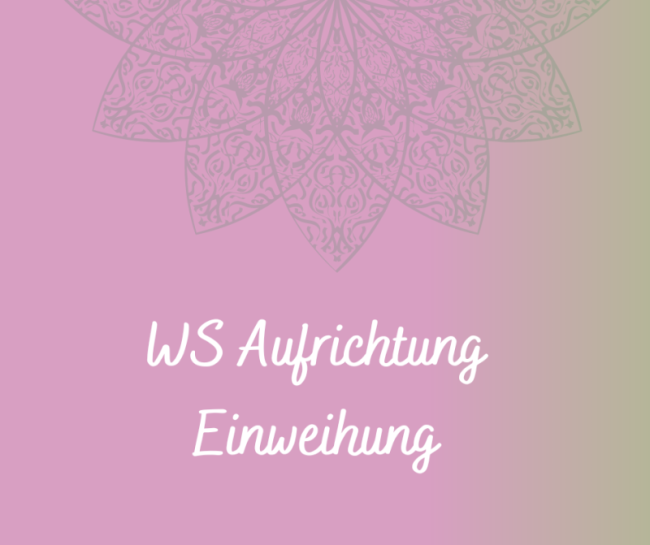 WS Aufrichtung Einweihung