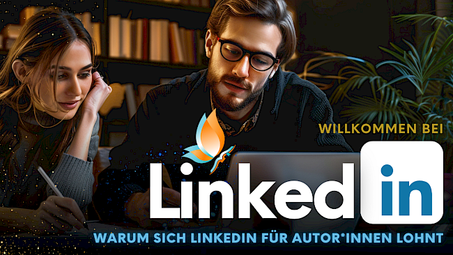 Willkommen bei LinkedIn - Warum sich LinkedIn für Autor*innen lohnt