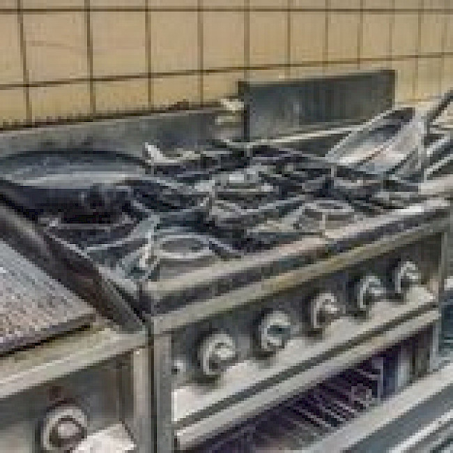 Negativ-Szene Kantine