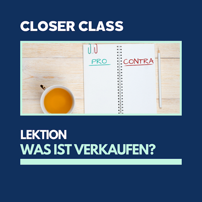 Was ist Verkaufen?