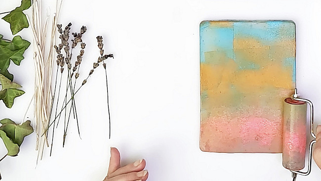 Ausflug ins Gelli-Printing