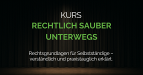 Kurs: Rechtlich sauber unterwegs