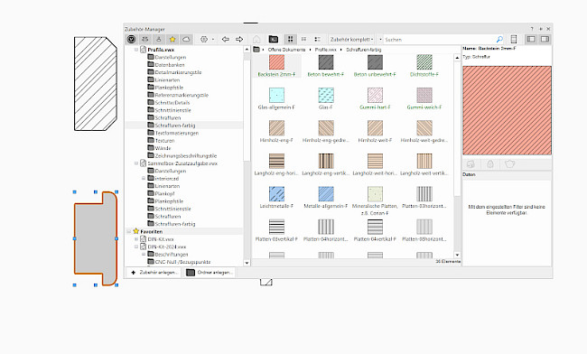 Lektion 3 "Schraffuren"