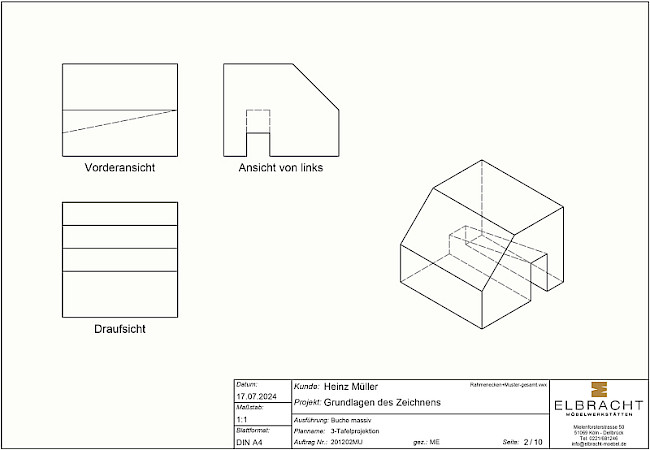 Lektion 1 "Grundlagen des Zeichnens"