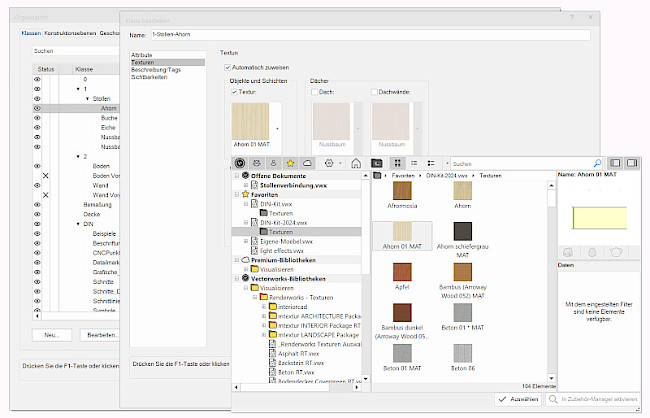 Lektion 3 "Klassen anlegen + Texturen zuweisen"