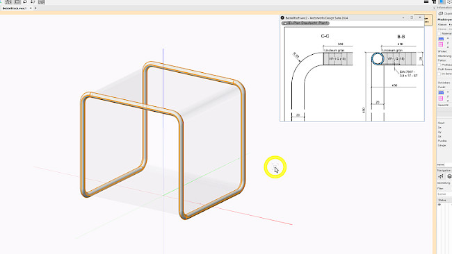 Lektion 1 "Rohrgestell"