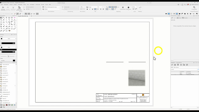 Lektion 6 "Vorgabedokument anlegen"