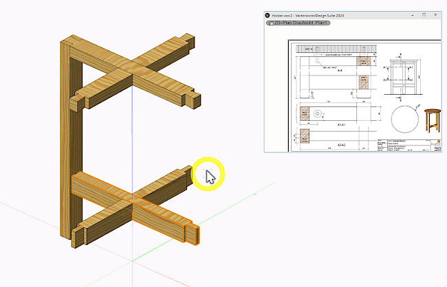 Lektion 3 "Überblattung"