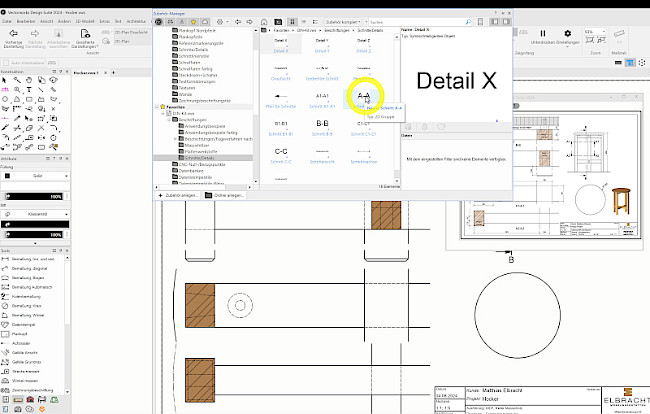 Lektion 7 "Teilschnitte anlegen"
