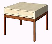 10 Beistelltisch mit Schublade