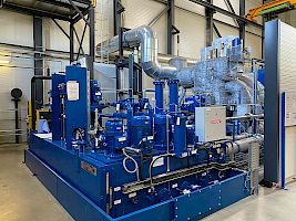 Wasser-/Dampf Kreislauf und Dampfturbine