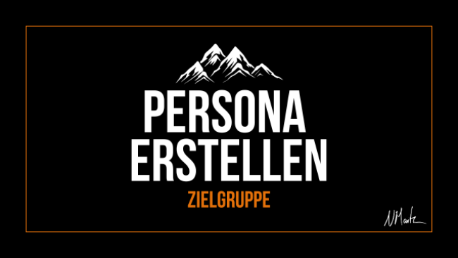 Persona erstellen