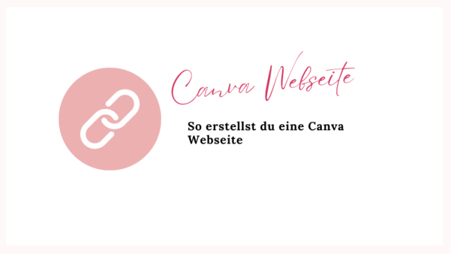 Webseite mit Canva erstellen