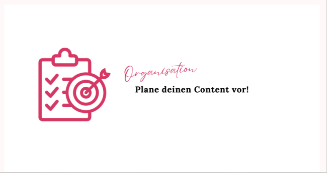 Plane deine Beiträge vor