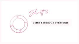 Schritt 3 - Facebook Strategie