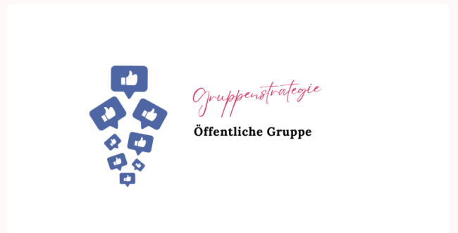 Gruppenstrategie mit öffentlichen Gruppen