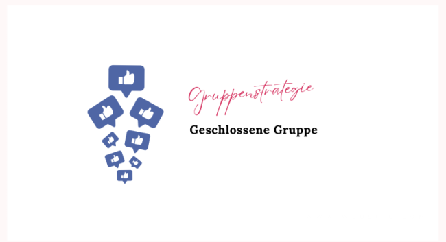 Gruppenstrategie mit geschlossenen Gruppen