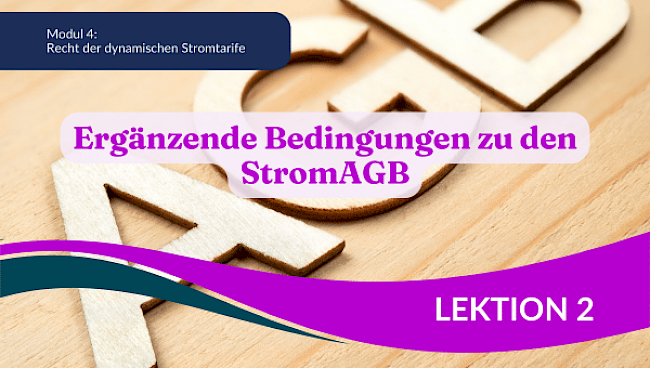 Ergänzende Bedingungen zu den StromAGB