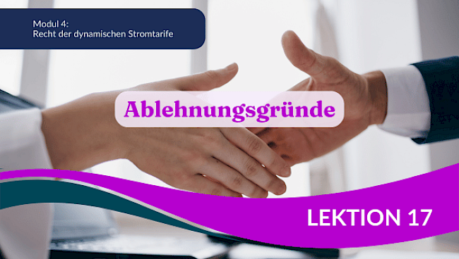 Ablehnungsgründe