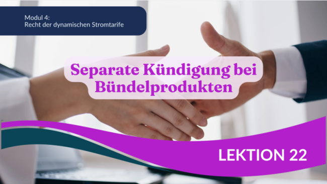 Separate Kündigung bei Bündelprodukten