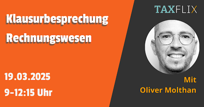 Klausurbesprechung Rechnungswesen