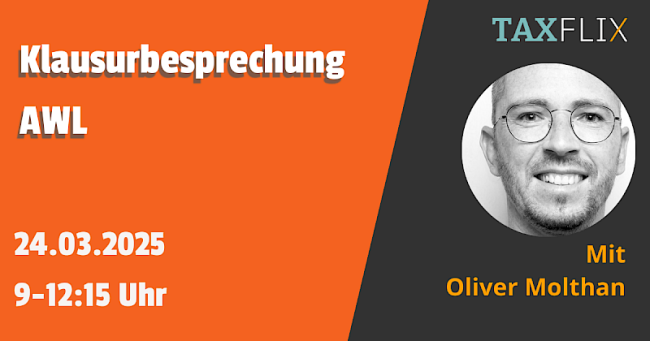 Klausurbesprechung AWL