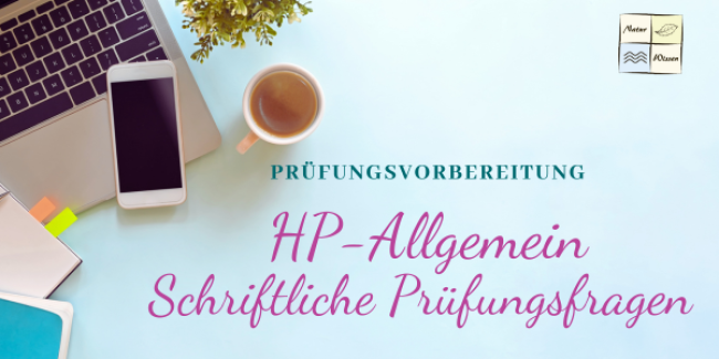 Schriftliche Prüfungsfragen