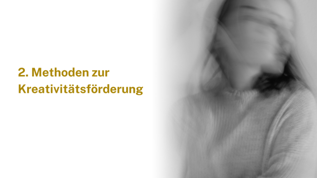 Methoden zur Kreativitätsförderung