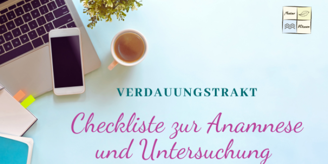 Checkliste zur Anamnese und Untersuchung