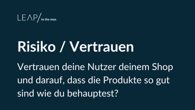 Risiko / Vertrauen