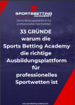 33 Gründe für die Sports Betting Academy