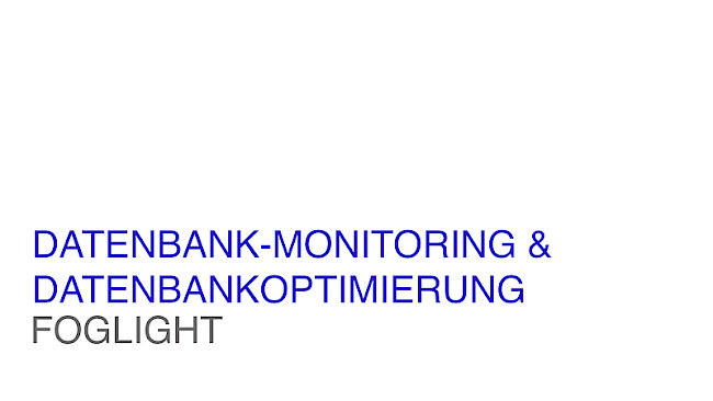 Lunch & Learn (24.Oktober 2024) Datenbank-Monitoring und Optimierung mit Foglight by Quest