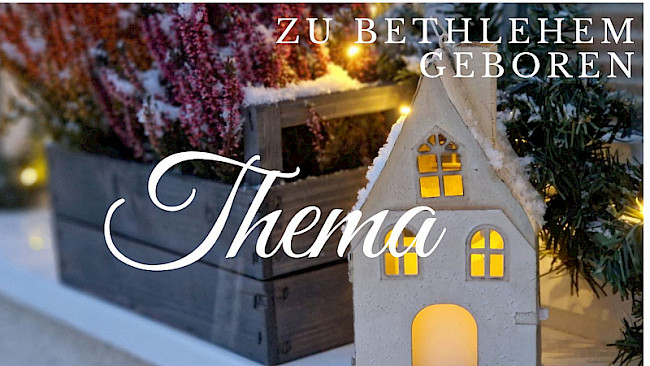 Thema (Zu Bethlehem geboren)