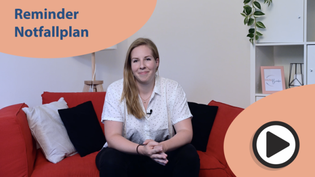 Reminder Notfallplan