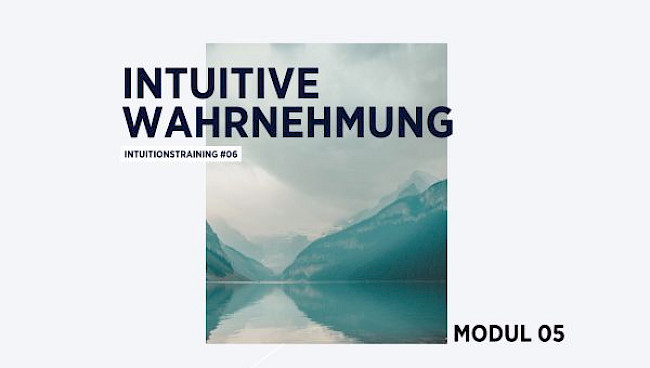 Deine Wahrnehmung von dir selbst, deine Wahrnehmung von anderen, deine Wahrnehmung der Welt, und: Deine Wahrnehmung von dir mit anderen in der Welt.