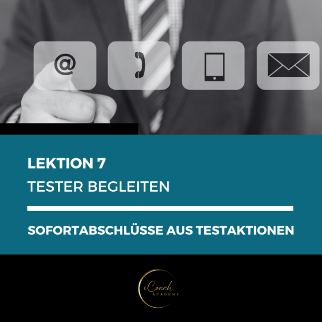Tester begleiten