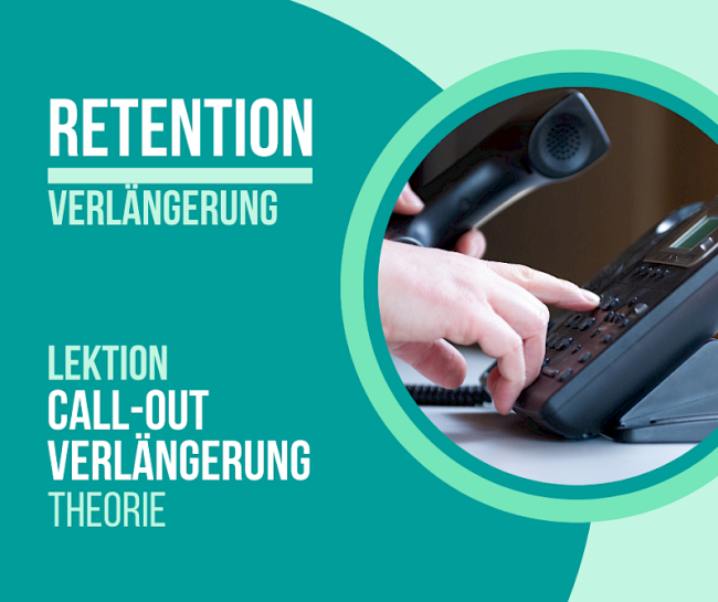 Call-Out Verlängerung Theorie