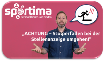 DIP I: ACHTUNG - Stolperfallen bei der Stellenanzeige umgehen!
