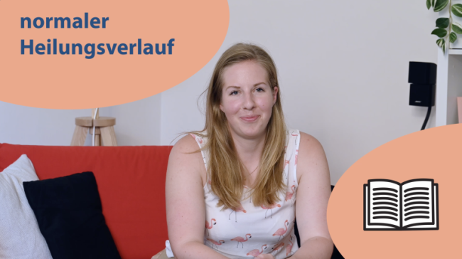 Normaler Heilungsverlauf