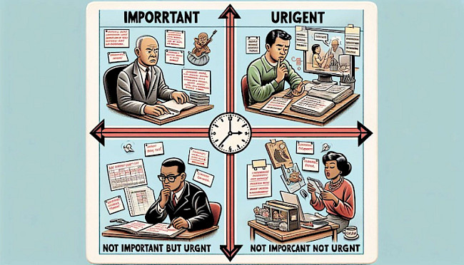 7.25 Planungs- und Problemlösungswerkzeuge: Eisenhower-Matrix