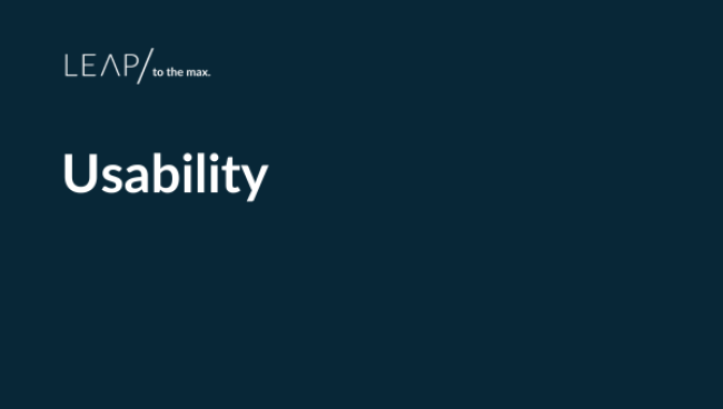 Usability