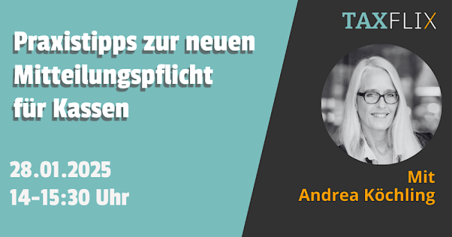 Praxistipps zur neuen Mitteilungspflicht für Kassen