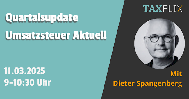 Quartalsupdate Umsatzsteuer Aktuell